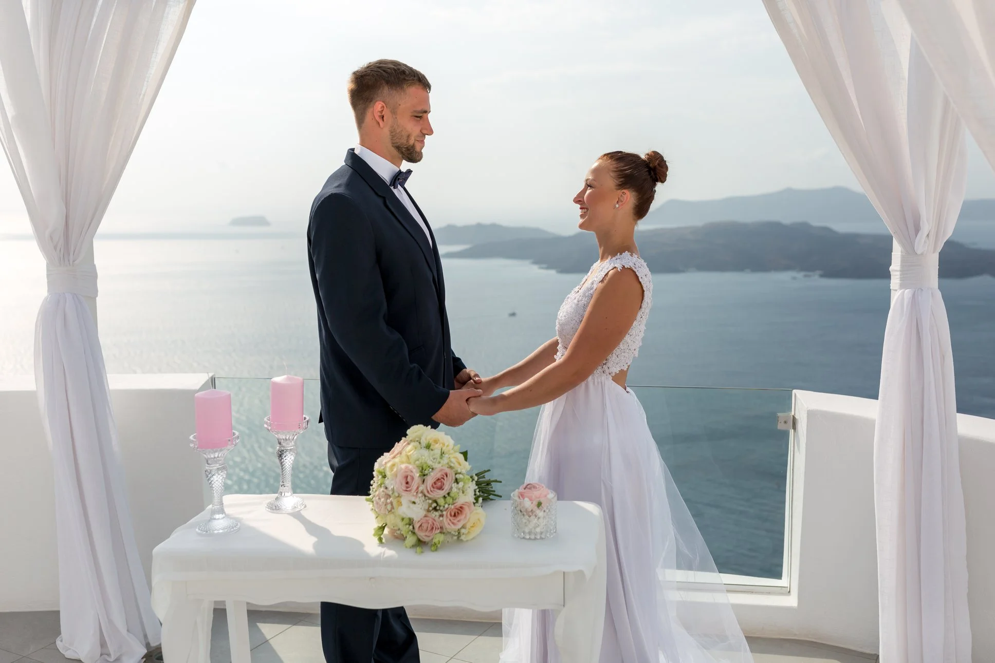 Santorini Weddings - Santorini Wedding Planners - Luxury Weddings in Santorini - Weddings in Santorini Greece - Margarita Weddings Santorini Greece - Wedding Venue Santorini Greece